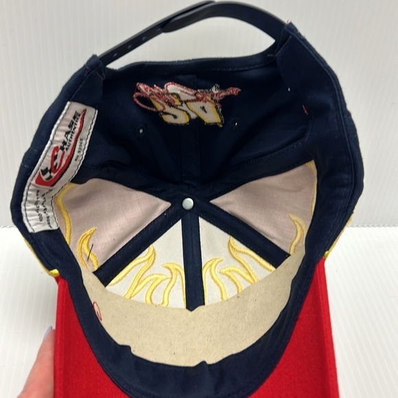 Dupont Motorsports Nascar Navy Blue Flames #24 Jeff Gordon Chase Authentic Hat - Picture 6 of 7